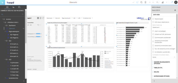 Screenshot einer Software-Anwendung