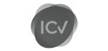 icv Logo in schwarz-weiß